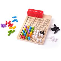 Juego de código de colores de madera BJ694 Bigjigs Toys 1