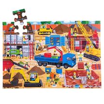 Rompecabezas gigante sitio de construcción BJ914 Bigjigs Toys 1