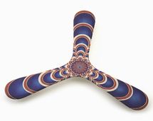 Boomerang enfant Arches Bleues W-ARCHESBLEUES Wallaby Boomerangs 1