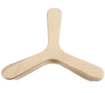 Boomerang de madera para decorar W-NATURE Wallaby Boomerangs 1