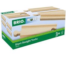 Rieles rectos cortos 108 mm BR-33334 Brio 1