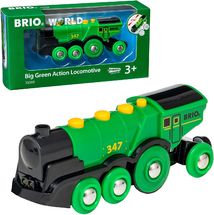 Locomotora multifunción verde BR-33593 Brio 1