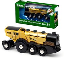 Locomotora multifunción dorada BR-33630 Brio 1