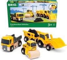 Juego de 3 máquinas de construcción BR-33658 Brio 1