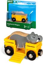 Vagón de transporte de elefantes BR-33969 Brio 1