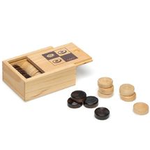 Peones de madera para las damas CA617 Cayro 1