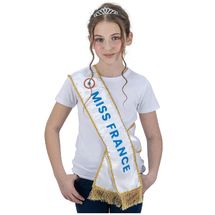 Banda y tiara de Miss Francia CHAKS-14464 Chaks 1