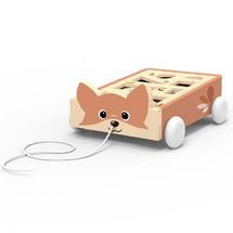 Carrito con bloques zorro SM-SP1035 Speedy Monkey 1