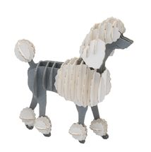 Modelo 3D de papel Caniche FRI-11749 Fridolin 1