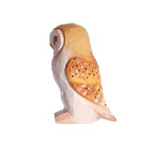 Figura lechuza en madera WU-41008 Wudimals 1
