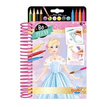 Cuaderno de moda - Trajes de princesa BUK-CM101 Buki France 1