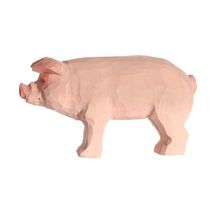 Figura cerda en madera WU-40604 Wudimals 1