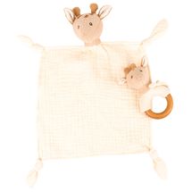 Set de regalo doudou y sonajero Jirafa EG120819 Egmont Toys 1