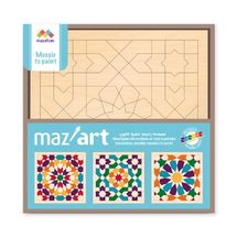 Juego de 3 mosaicos para pintar MAZ16090 Mazafran 1