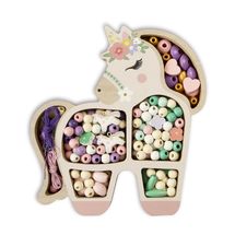 Kit de perlas de madera unicornio SYCRE3284 Sycomore 1