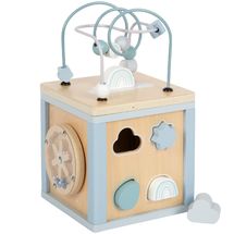 Cubo de motricidad azul LE12804 Small Foot company 1