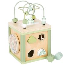 Cubo de motricidad verde LE12805 Small Foot company 1