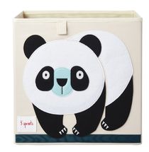 Cubo de almacenamiento Panda EFK-107-002-017 3 Sprouts 1