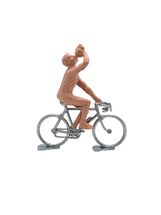 Figura ciclista con lata para pintar FR- avec bidon non peint Fonderie Roger 1