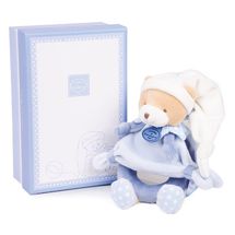 Oso de peluche sonajero Little Cabbage DC2713 Doudou et Compagnie 1