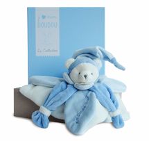 Coleccionista de osos de peluche azul DC2921 Doudou et Compagnie 1