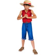 Disfraz infantil Luffy One Piece, 9-10 años R1003074-T910 Rubies 1