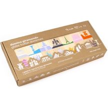 Juego de dominó Globe-trotter MW-MDMNG-001 Milaniwood 1