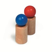 Par de figuras de madera FA-2015 Fagus 1