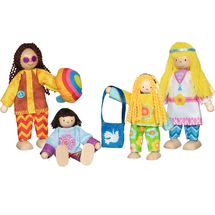 Muñecos flexibles Familia Love GK51442 Goki 1