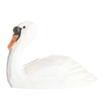 Figura cisne en madera WU-41006 Wudimals 1