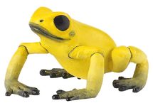Figura de rana ecuatorial amarilla PA50174 Papo 1