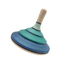 Peonza de madera Flamenco turquesa 58 mm MA-CA309T Mader 1