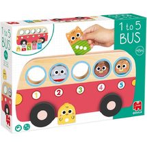 Autobús para aprender a contar del 1 al 5 GO1110100757 Goula 1