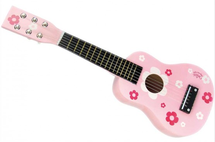 Guitarra de madera con flores para niños V8305 Vilac 1