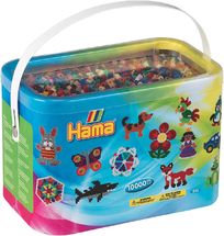Barril 10000 Midi perlas plastico 22 colores HAMA-202-67 Hama 1