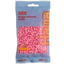 Bolsa de 1000 cuentas de plástico Midi Rosado HAMA-207-06 Hama 1