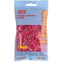 Bolsa de 1000 cuentas de plástico Midi Vino tinto HAMA-207-29 Hama 1