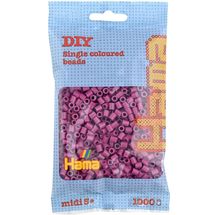 Bolsa de 1000 cuentas de plástico Midi ciruela HAMA-207-82 Hama 1