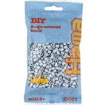 Bolsa de 1000 cuentas de plástico Midi gris claro HAMA-207-70 Hama 1