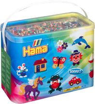 Barril 30000 Midi perlas plastico 22 colores HAMA-208-67 Hama 1