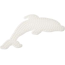 Plato delfín blanca con bolitas de plastico Midi HAMA-300 Hama 1