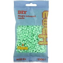 Bolsa de 1000 cuentas de plástico Midi menta pastel HAMA-207-98 Hama 1