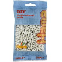 Bolsa de 1000 cuentas de plástico Midi piedra caliza blanca HAMA-207-77 Hama 1