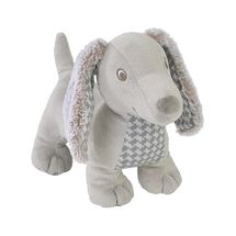 Peluche perro salchicha Dex gris 25cm HH-132270 Happy Horse 1