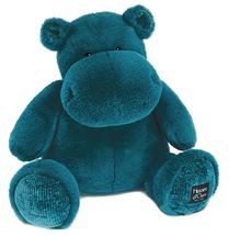 Hip Chic peluche hipopótamo azul 40 cm HO3108 Histoire d'Ours 1