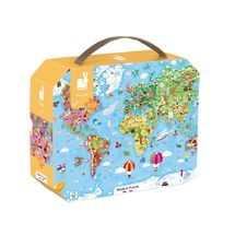 Puzzle Gigante del Mundo 300 piezas J02549 Janod 1