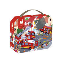 Puzzle de bomberos 24 piezas J02605 Janod 1