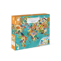 Puzzle educativo de 200 piezas Dinosaurios J02679 Janod 1