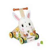 Carrito andador multiactividades de madera Conejo J03326 Janod 1