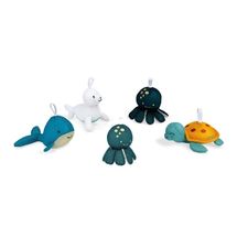 5 esponjas de baño Animales marinos J04728B Janod 1